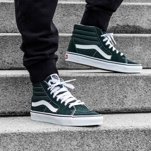 vans sk8 hi scarab true white